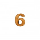 APLIQUE NÚMERO 6- COMUM (P)